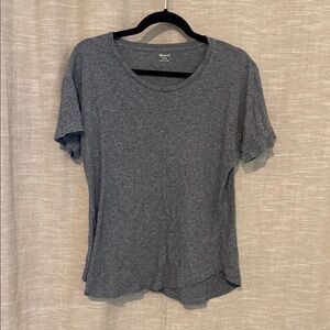 Madewell Heather Gray Short Sleeve Tee